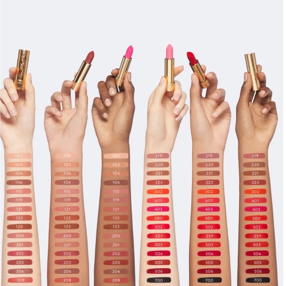 🆕GUCCI Long Lasting Satin Lipstick 700 Crystal Black - Picture 3 of 5